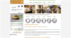 Desktop Screenshot of locksmith-france.com